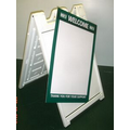 A-Frame Coroplast Sidewalk & Parking Lot Sign (26.5"x45")